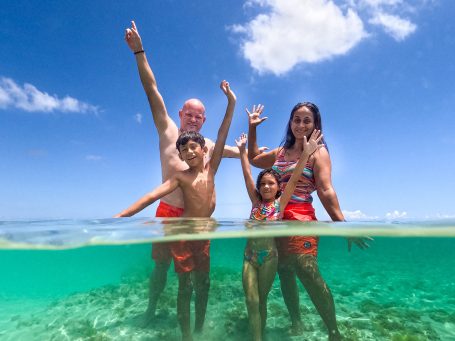 Shooting photo famille Las Terrenas Punta cana 